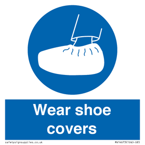 Wear shoe covers